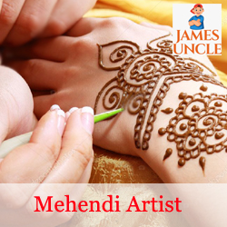 Mehendi artist Miss. Suparna Bhattacharya in Berhampore